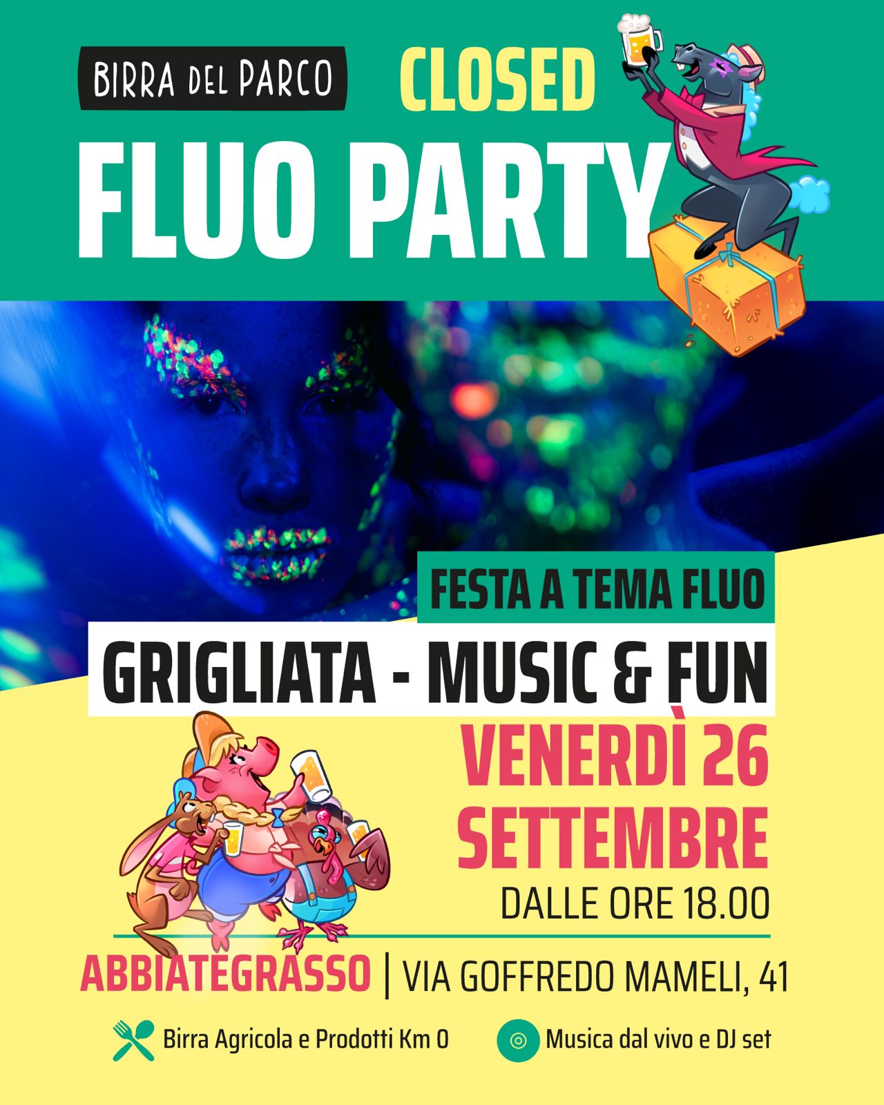 fluo party